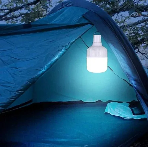 Noas YL95-3101 30W 6500K Beyaz Işık Şarjlı Led Torch Ampul E27 Duylu 2400 Lümen 4-5 Saat Çalışma Süresi - 1