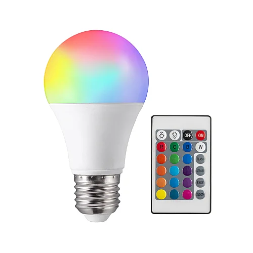 Noas YL95-9029 9W Kumandalı RGBW Led Ampul - Dim Edilebilir - Hafızalı E27 Duylu 810 Lümen - 1