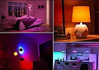 Noas YL95-9029 9W Kumandalı RGBW Led Ampul - Dim Edilebilir - Hafızalı E27 Duylu 810 Lümen - 3