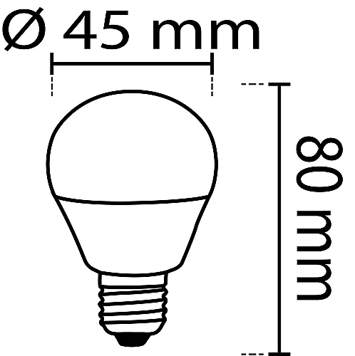 Noas YL96-0702-T 6W 3200K Gün Işığı Top Led Ampul E14 Duylu 540 Lümen - 2
