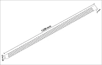 Noas YL98-5002 60W 3200K 120 cm Etna Led Bant Armatür Gün Işığı Renk Yüksek Lümen 2 Sıra Şerit Led IP20 - 2