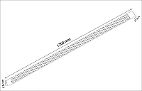 Noas YL98-6602 80W 3200K 120 cm Etna Led Bant Armatür Gün Işığı Renk Yüksek Lümen 4 Sıra Şerit Led IP20 - 2