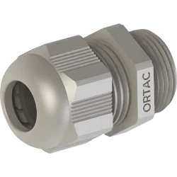 Ortaç ORB03 PG-11 Standart Etanj Tip Kablo Rakoru (Somunlu) Siyah - 1
