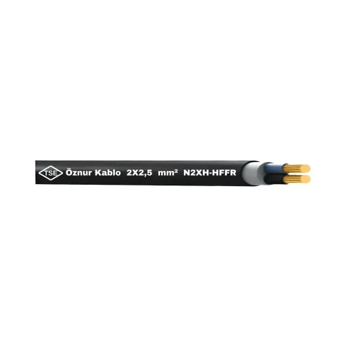 Öznur N2XH 2X2,5 mm² Halogen Free Kablo - 1