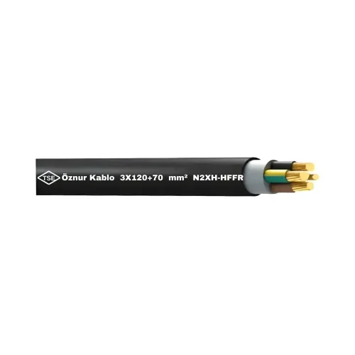 Öznur N2XH 3X120+70 mm² Halogen Free Kablo - 1