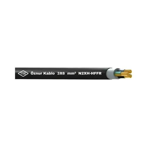 Öznur N2XH 3X6 mm² Halogen Free Kablo - 1