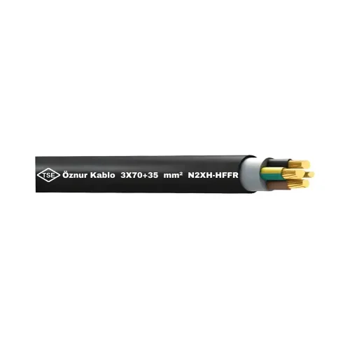 Öznur N2XH 3X70+35 mm² Halogen Free Kablo - 1