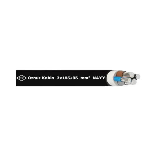 Öznur NAYY 3X185+95 mm² Alvinal Yeraltı Kablosu - ( Alüminyum ) - 1
