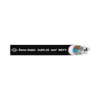 Öznur NAYY 3X25+16 mm² Alvinal Yeraltı Kablosu - ( Alüminyum ) - 1