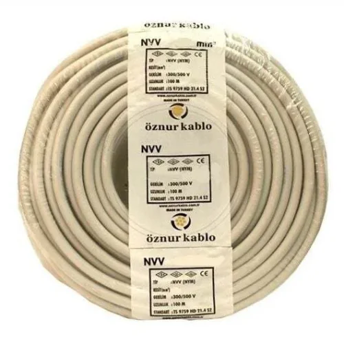 Öznur NYM 2X2,5 mm² Antigron Kablo - 1