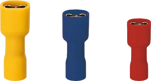Şafak Elektrik FFD5638 4,00-6,00 mm² 6,3 x 0,8 mm Sarı Tam İzoleli Dişi Faston Tip Kablo Ucu - 1