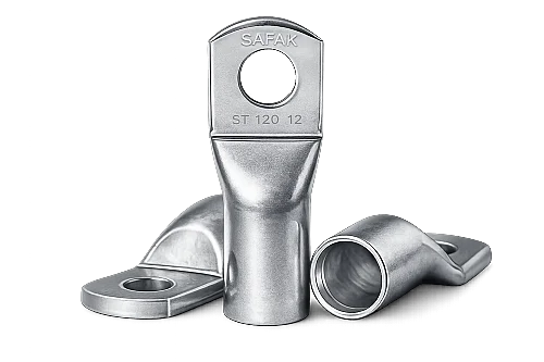 Şafak Elektrik SKP-01610 16 mm² M10 Standart Tip Sıkmalı Bakır Kablo Pabucu - 1