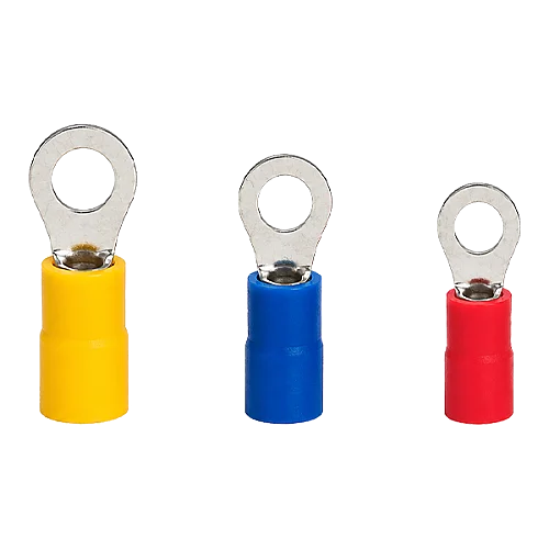 Şafak Elektrik YK401 0,50-1,50 mm² M4 Kırmızı Yuvarlak Tip PVC İzoleli Kablo Ucu - 1