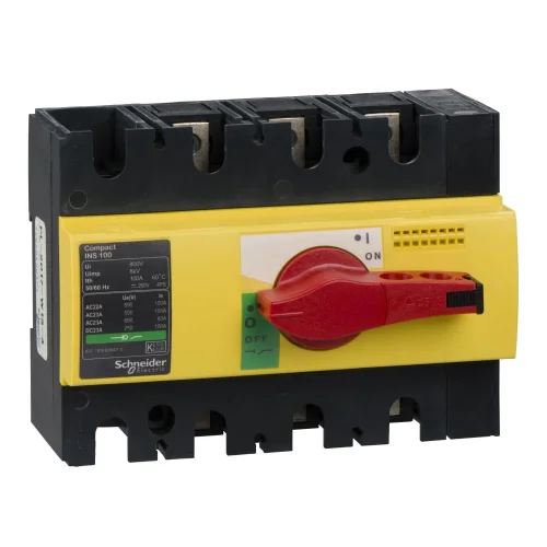 Schneider Electric 28924 Yük Ayırıcı Compact Ins100 3 Kutuplu 100 A - 1