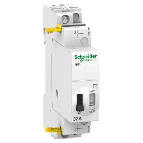 Schneider Electric A9C32836 Darbe Akım Rölesi - 1 Kutup - 1NA - 32A - 110 VDC - 230...240 VAC 50/60Hz - 1