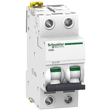 Schneider Electric A9F73250 2P 50A B Tipi Otomatik Sigorta - 1
