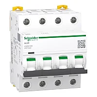 Schneider Electric A9F75440 4P 40A D Tipi Otomatik Sigorta - 1