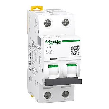 Schneider Electric A9F93203 2P 3A B Tipi Otomatik Sigorta - 1