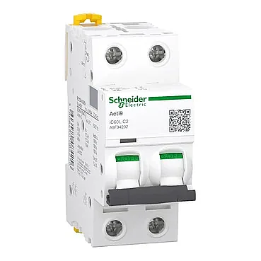 Schneider Electric A9F94202 2P 2A C Tipi Otomatik Sigorta - 1