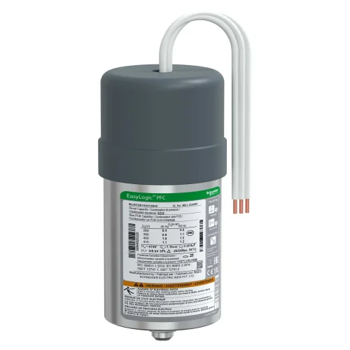 Schneider Electric BLRCS010A012B40 Easycan Kapasitör 1/1,2 kVAR 400 V 50/60Hz - 1