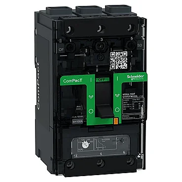 Schneider Electric C11F3TM100L 3P 100A Kompakt Şalter - 1