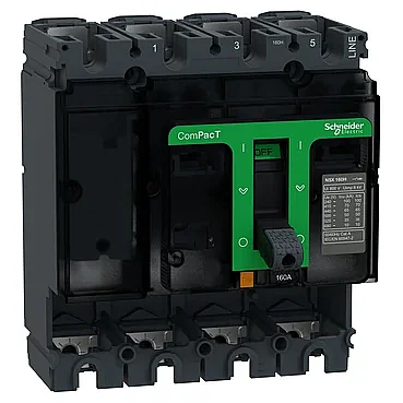 Schneider Electric C16H4 4P 160A Kompakt Şalter - 1