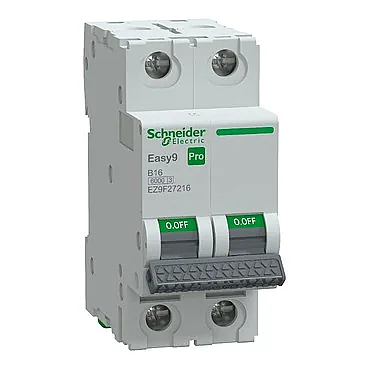Schneider Electric EZ9F27216 2P 16A B Tipi Otomatik Sigorta - 1