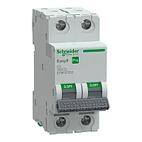 Schneider Electric EZ9F57202 2P 2A C Tipi Otomatik Sigorta - 1