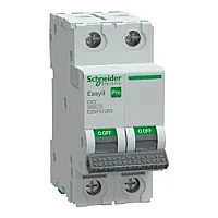 Schneider Electric EZ9F57263 2P 63A C Tipi Otomatik Sigorta - 1
