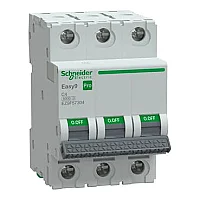 Schneider Electric EZ9F57304 3P 4A C Tipi Otomatik Sigorta - 1