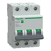 Schneider Electric EZ9F57310 3P 10A C Tipi Otomatik Sigorta - 1