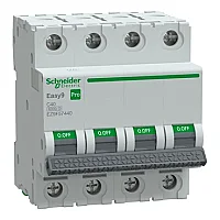 Schneider Electric EZ9F57440 4P 40A C Tipi Otomatik Sigorta - 1