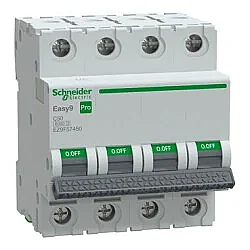 Schneider Electric EZ9F57450 4P 50A C Tipi Otomatik Sigorta - 1