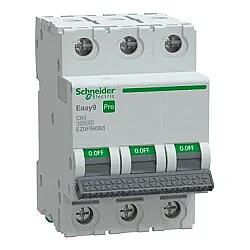 Schneider Electric EZ9F59363 3P 63A C Tipi Otomatik Sigorta - 1