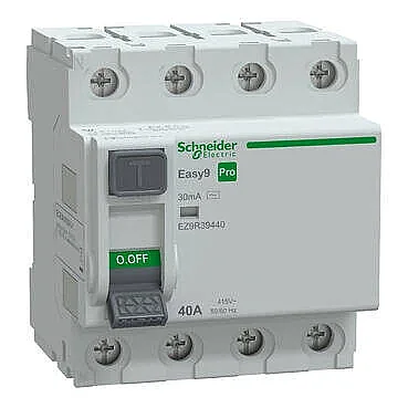 Schneider Electric EZ9R39440 4P 40A 30mA Kaçak Akım Rölesi - 1