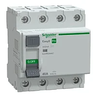 Schneider Electric EZ9R69440 4P 40A 300mA Kaçak Akım Rölesi - 1