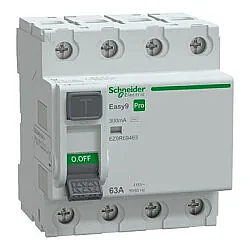 Schneider Electric EZ9R69463 4P 63A 300mA Kaçak Akım Rölesi - 1