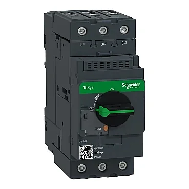 Schneider Electric GV3L80 3P 80A Motor Koruma Şalteri - 1