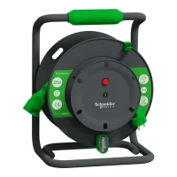 Schneider Electric IMT33151 Kablo Makarası Geniş IP44 HO5VVF 3G1.5 25MT Kablolu Topraklı - 1