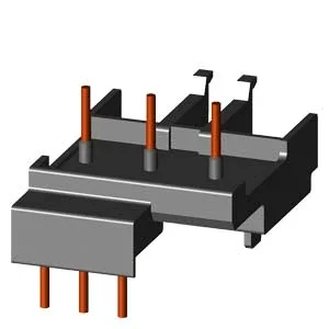 Siemens 3RA1921-1DA00 3RV2 Motor Koruma Şalteri Aksesuarı S00 Kontaktör-S00 Güç Şalteri Ara Bağlantı Parçası - 1
