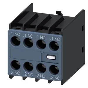 Siemens 3RH2911-1FA04 Yardımcı Kontak Bloğu 3RT2 Üzerine Takılabilen Tip Boy:S00 Ve S0 4NC - 1