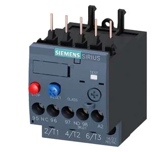 Siemens 3RU2116-1BB0 Sirius Termik Röle Faz Korumalı 1NO+1NC Yardımcı Kontaklı 14-2A Boy S00 - 1