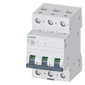 Siemens 5SL6363-7 63A 3 Fazlı Anahtarlı Otomatik Sigorta 6kA C Tipi - 1