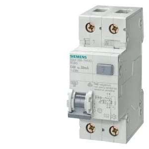 Siemens 5SU1653-1KK06 Hata Akımı Koruma Anahtarlı N Otomat 4.5kA 240V 300mA Monofaze - 1