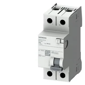 Siemens 5SV5616-6 A Tipi Kaçak Akım Koruma Rölesi 63A 230V 300mA 1P+N - 1