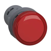 Schneider Electric XA2EVB4LC Sinyal Lambası Plastik Kırmızı Ø 22 mm LED'li 24 V AC/DC - 1