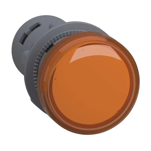 Schneider Electric XA2EVB5LC Sinyal Lambası Plastik Sarı Ø 22 mm LED'li 24 V AC/DC - 1