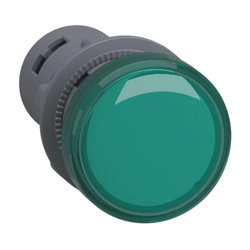 Schneider Electric XA2EVM3LC Sinyal Lambası Plastik Yeşil Ø 22 mm LED'li 220…230V AC - 1