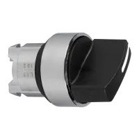 Schneider Electric ZB4BD4 Siyah Mandal Buton Başlığı Ø22 2 Konumlu Yaylı Dönüş - 1