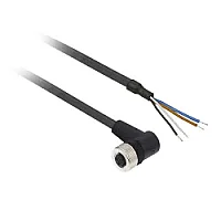 Telemecanique Sensors XZCP1241L5 M12 Dirsekli Dişi Sensör Kablosu - 1